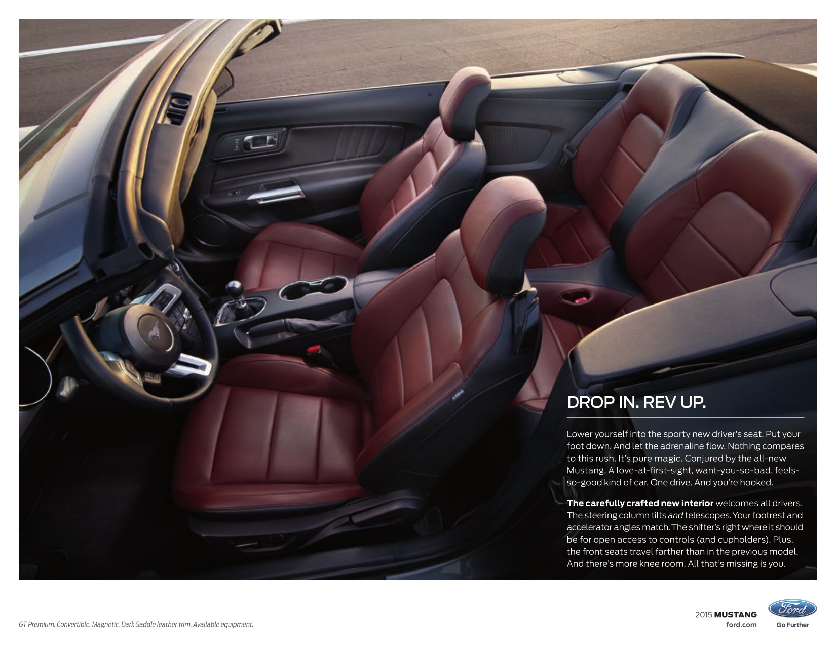 2015 Ford Mustang Brochure Page 8